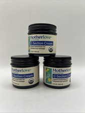 3x  MotherLove C-Section Cream Organic Herbal Balm Cesarean Postpartum 1 fl oz Postpartum Stretch Mark Cream price