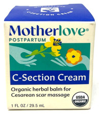 Motherlove Postpartum C-Section Cream Sealed 1 fl oz Exp: 10/2026 Postpartum Stretch Mark Cream price