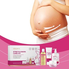 Pregnancy Skin Care Gift Set: Stretch Mark Oil, Massage Milk & Cream Postpartum Stretch Mark Cream price
