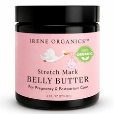 Organic Belly Butter for Pregnancy Stretch Mark Prevention  Treatment 4oz Postpartum Stretch Mark Cream price