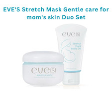 EVE'S Stretch Mask Gentle care for mom's skin Duo Set – For Pregnancy&Postpartum Postpartum Stretch Mark Cream price