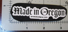 ROGUE ALES oregon dead guy made in STICKER craft beer brewery brewing D ALES price