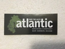 Atlantic Brewing Company Save The Ales!  Beer Sticker Bar Harbor Maine ALES price