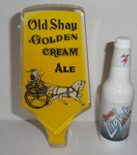 Old Shay Cream Ale & Stoney's Light Vintage NOS Tap knobs ALES price