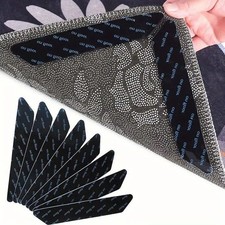 8PCS Carpet Mat Grippers Non Slip Rubber Rug Sticker Skid Tape Reusable Adhesive Mat price