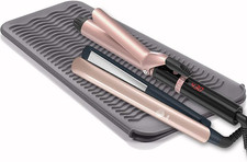 Heat Resistant Mat for Hair Tools, Silicone Heat Mat & Holder for Curling Iron, Mat price