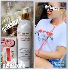 2pcs FASTER WHITE Paris SNAIL [SLIME] X 1 & one  Soap 👌X 1 Slimming Soap / Cream / Gel price