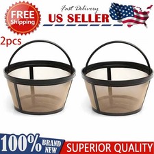 Reusable 8-12 Cup Basket Coffee Filter fits Mr. Coffee Makers and Brewe (2~1Pcs) Coffee Makers price