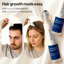 Bodywise Hair Growth Roll-On Serum Rosemary Redensyl Aminexil Mess-Free 25ml Hair Loss Products price