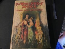 Vintage "The Warlord of Mars" by Burroughs 1919 Adventure price