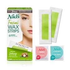Nad's Facial Wax Strips - Hypoallergenic All Skin Types - Facial Hair Removal Wax price