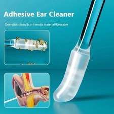 24pcs Disposable Silicone Ear Wax Remover Sticky S/L  Ear Pick Cleaner Tool* Wax price