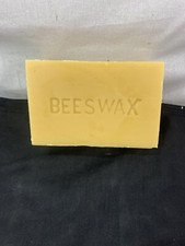 1 Pound Pure Beeswax - Golden Yellow Bees Wax - 1 block Free ship, Organic Wax price