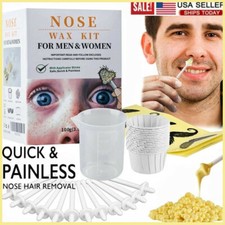 Nose ear Hair Removal Wax Bead Kit Nasal Effective Painless for Hair removal wax Wax price