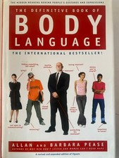 The Definitive Book of Body Language Allan Pease 2006 Revised Edition Bantam Body Language Books price