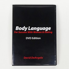 BODY LANGUAGE FOR SUCCESS WITH WOMEN 4 DVD David DeAngelo Seduction dating PUA Body Language Books price