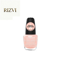 L.A. COLORS Color Craze Nail Polish, French Manicure, Nude Peach, 0.44 fl oz Nail Polish price