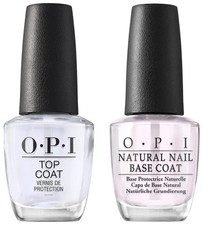 OPI Nail Polish Top and Base Coat, Protective High-Gloss Shine, 0.5 Fl Oz Nail Polish price