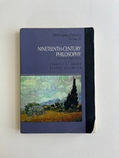Philosophic Classics Ser.: Nineteenth Century Philosophy Vol. 4 by Forrest E.... 19th Century Philosophy price