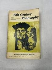 19th-Century Philosophy Gardiner 1969 Second Printing Readings History 19th Century Philosophy price