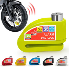 Motorcycle Disc Brake Lock Alarm 110DB Anti-Theft Security Lock Scooter Bike US Motorcycle Lock & Alarm price