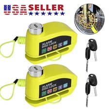 Motorcycle Bicycle Anti-theft Wheel Disc Brake Lock Security Alarm Waterproof Motorcycle Lock & Alarm price
