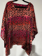 CJ Banks Women’s Plus 1X Floral V-Neck Button-Front Lightweight Knit Cardigan Women's Sweater & Cardigan & Knitwear price
