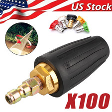 4.0GPM High Pressure Washer Rotating Turbo Nozzle Spray Tip 4000PSI 1/4" Quick Pressure Washer price