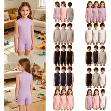 Boys Girls Jumpsuit Special Needs Adaptive Clothing Sleeveless Anti-strip Romper Boys' Jumpsuit price