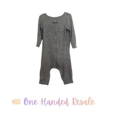 🦖 Carter’s Grey Small Dinosaur Print Romper Jumpsuit Green 9M Boys' Jumpsuit price