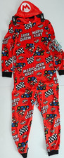 Mario Kart by Nintendo Pajamas with Zipper and attached Mario Kart Hood/Cap Boys' Jumpsuit price