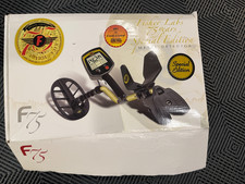 Fisher F75 Limited Edition Black Metal Detector w/ 2 DD Waterproof Search Coils Detector price