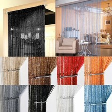 String Door Curtain Room Divider Fringe  Tassel Crystal Window Panel String Curtain price