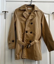 LJYH Girls Beige Trench Coat Double-Breasted Belted Mid-Length 13-14Y Girls' Trench Coat price