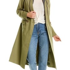 Avec les filles Olive Green Women's Trench Coat Girls' Trench Coat price