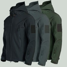 Military Men Coat Jacket Waterproof Tactical Soft Shell Jacket Work Windbreaker Men's Jacket price