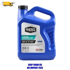 Super Tech TC-W3 High-Performance Marine Outboard 2 Cycle Engine Oil, 1 Gallon Motor Oil price