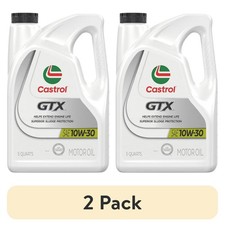 (2 pack) Castrol GTX 10W-30 Conventional Motor Oil, 5 Quarts Motor Oil price
