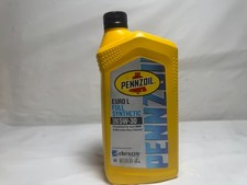 Pennzoil Platinum Euro L Full Synthetic 5W-30 Motor Oil, 1 Quart Motor Oil price