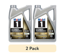 (2 pack) Mobil 1 Extended Performance Full Synthetic Motor Oil 5W-30, 5 Quart Motor Oil price