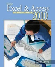 Using Excel  Access for Accounting 2010 (with Student Data CD-ROM) - VERY GOOD Accounting Software price