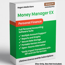 Money Manager Ex - Personal Accounting, Banking And Budgeting Software | CD Accounting Software price