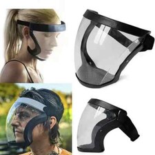 Anti-Fog Full Face Mask Paint Dust Eye Safe Protective Transparent Shield+Filter Face Shield & Mask price