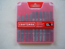 Craftsman 13 Piece T Shank Multi Purpose Jigsaw Blade Set with Storage Case Jigsaw price
