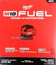 NEW IN BOX Milwaukee M18 FUEL 2737-20 Jigsaw Brushless Cordless 18 Volt 18V Jigsaw price
