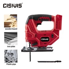 CISIVIS Jigsaw for Milwaukee 18V Battery, Cordless Jig Saw Tool, Brushless Motor Jigsaw price