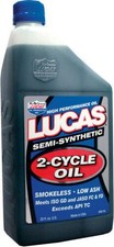 LUCAS OIL 10110 Semi Synthetic 2-Cycle 2-Stroke Motorcycle Engine Motor Oil 1 Qt Motorcycle Motor Oil price