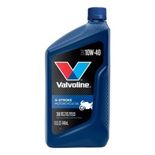 Valvoline 4-Stroke Motorcycle Oil 10W-40 Conventional Motor Oil 1 QT Motorcycle Motor Oil price