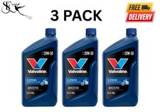 Valvoline Motorcycle Oil 20W-50 Conventional 3 Pack 1 Quart Bottles Motorcycle Motor Oil price