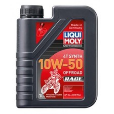 Liqui Moly 4T Synthetic Offroad Race Motor Oil - 10W-50 - 1L Motorcycle ATV/UTV Motorcycle Motor Oil price